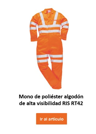 Imagen del mono RT42 de alta visibilidad GO/RT en naranja con enlace al artículo.